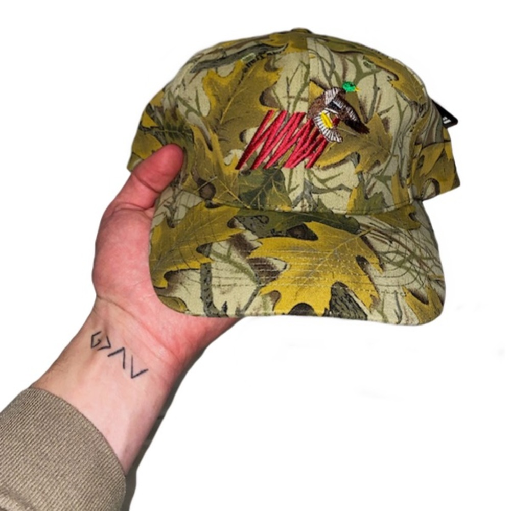 2000s Camouflage Hunting Embroidered SnapBack